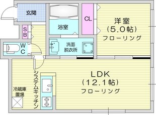 環状通東駅 徒歩7分 2階の物件間取画像